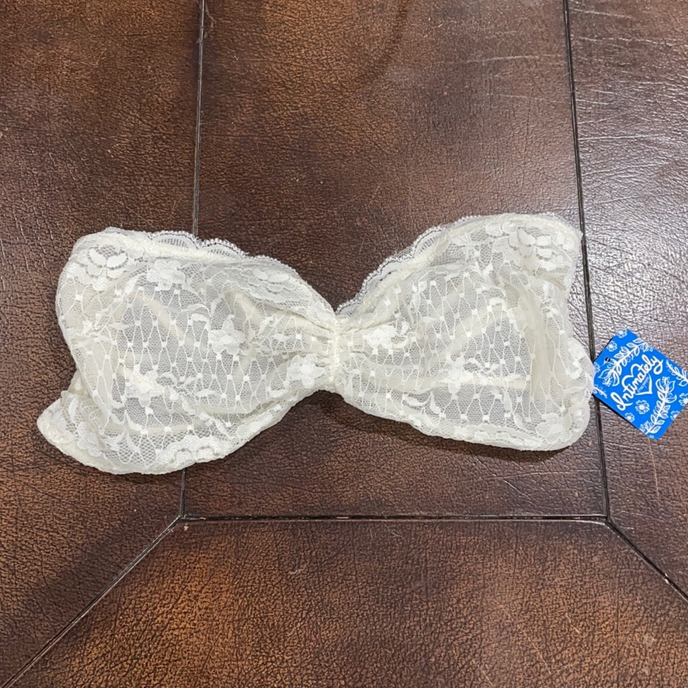 NWT Free People Lacy Bandeau w/ Strappy back